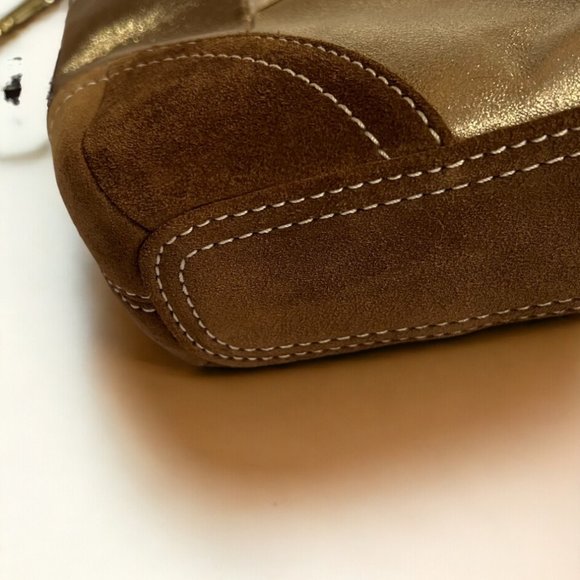 Stunning Coach Patchwork Logo Brown Shoulder Bag - Excellent Condition! - Picture 11 of 15